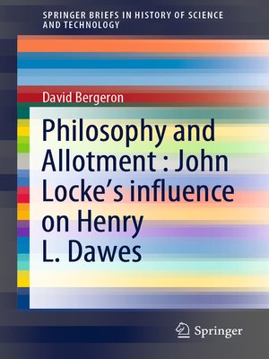 cover image of Philosophy and Allotment